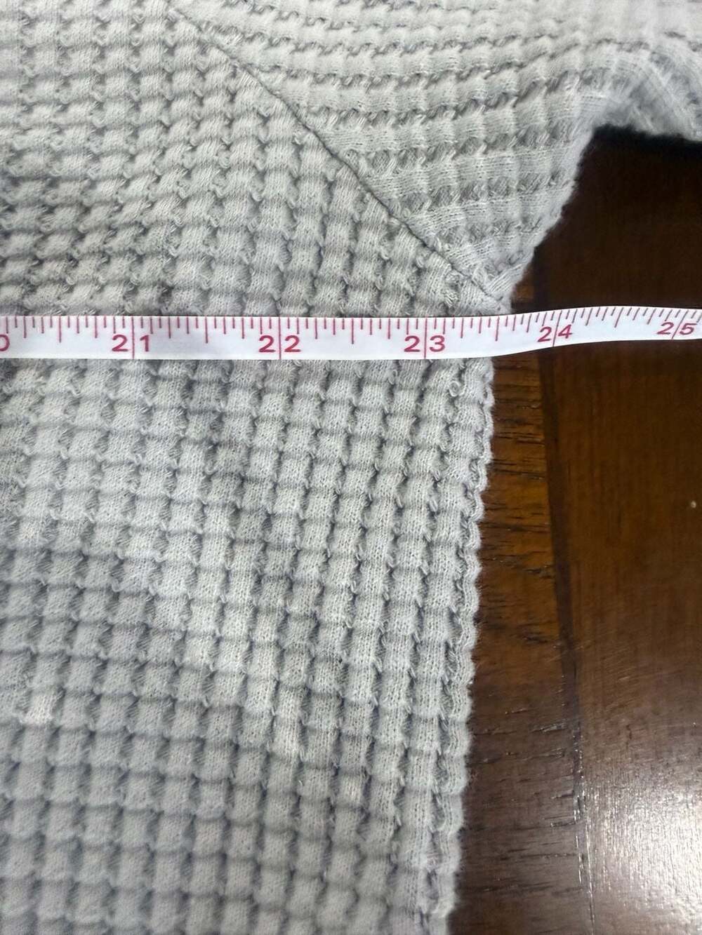 The North Face Women’s Waffle Knit Funnel Neck Pullover Gray Size Medium - Picture 6 of 7